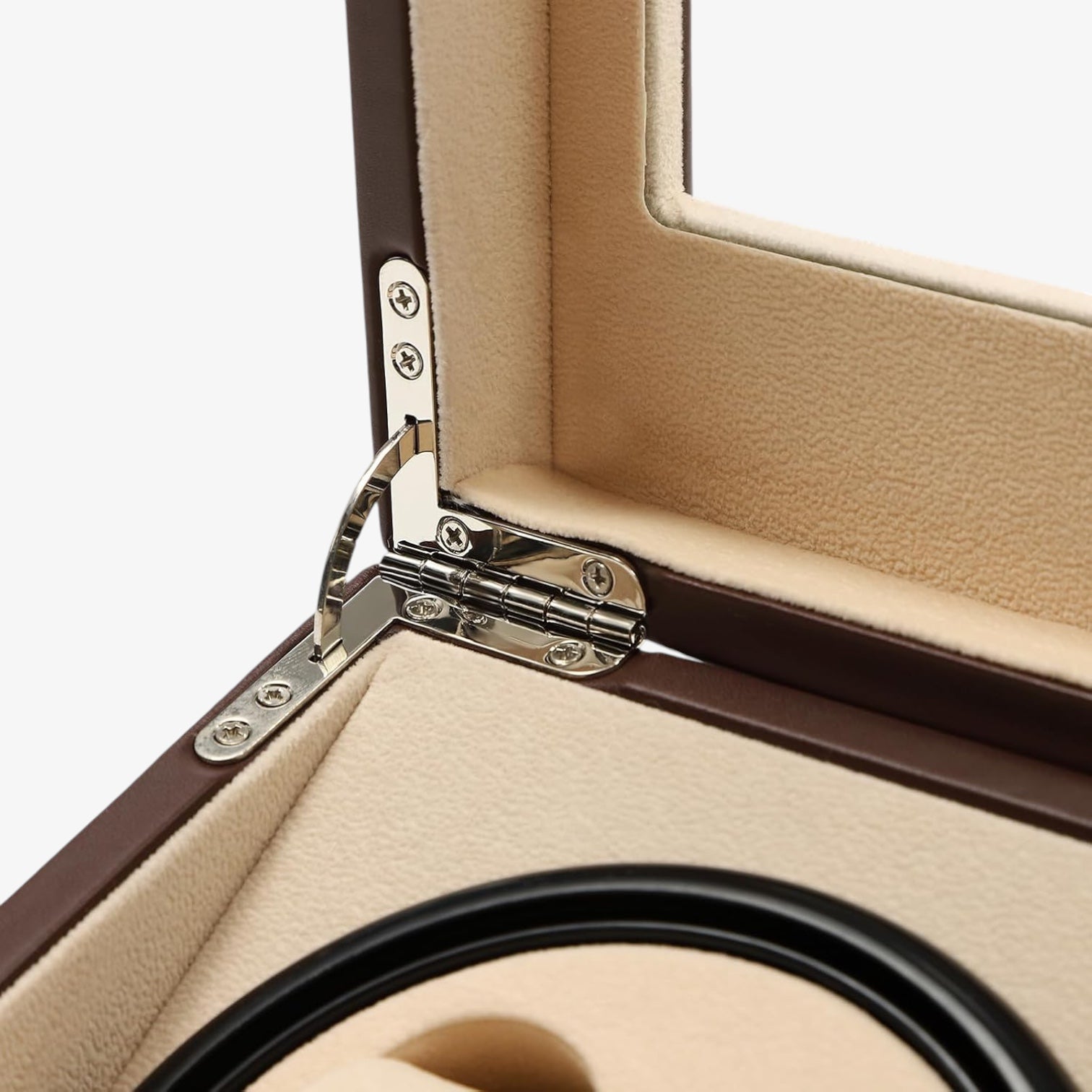 4 WATCH WINDER - LEATHER