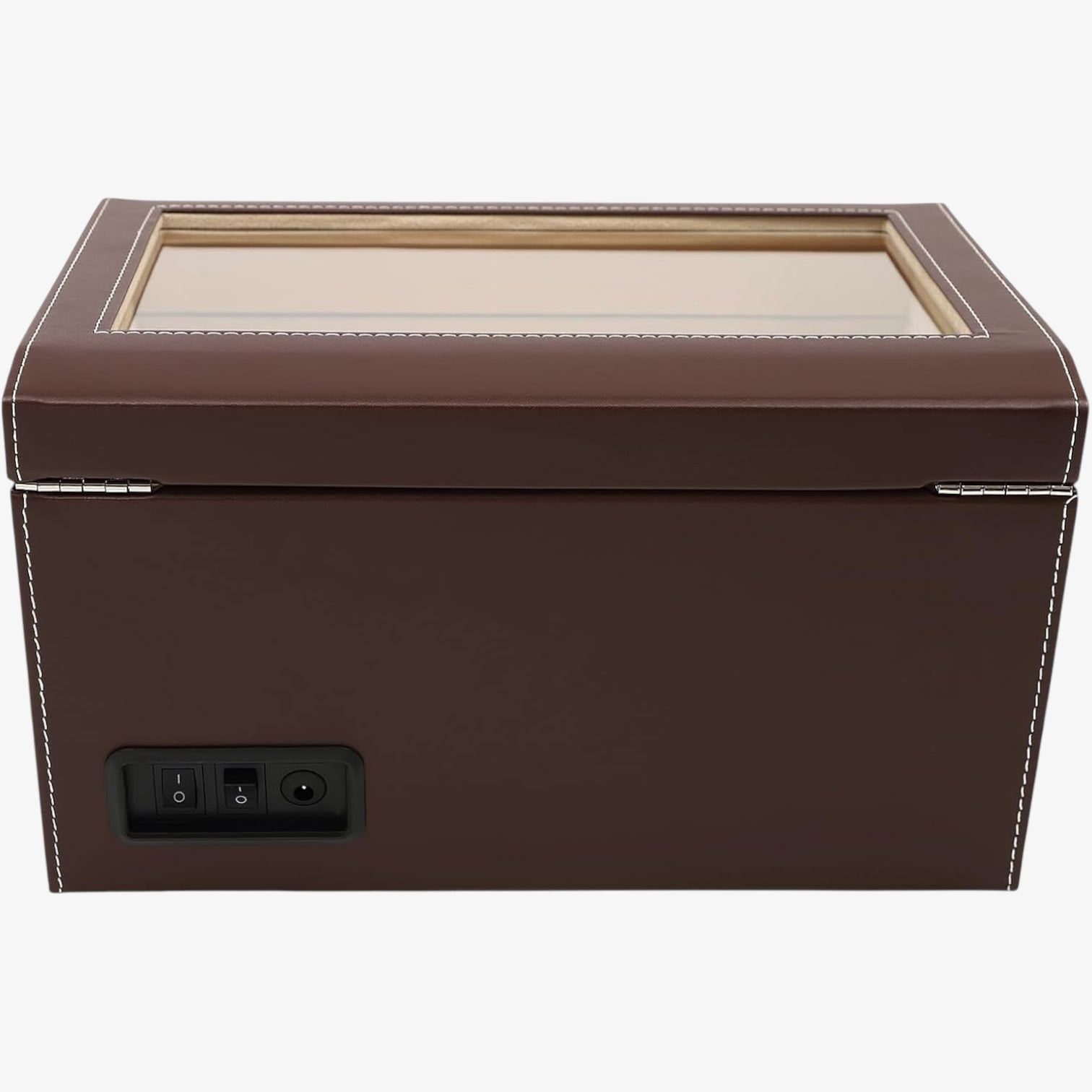 4 WATCH WINDER - LEATHER